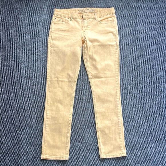 Yellow Tommy Hilfiger Spirit Skinny Size 8 Jeans - Picture 1 of 3